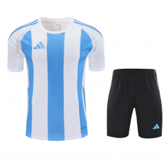 2024/25 Adida Blue & White Thailand Soccer Training Unifrom-418