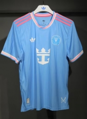 Player Version 2025/26 Inter Miami CF 2nd Away Blue Thailand Soccer Jersey AAA-MY/703/308