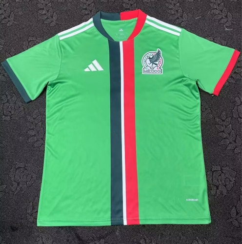2025/26 Mexico Home Green Thailand Soccer Jersey AAA-522/47/23