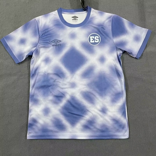 2025/26 Special Version El Salvador Blue & White Thailand Soccer Jersey AAA-23