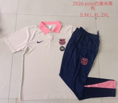 2025/26 Barcelona Rice Yellow Polo Uniform-815