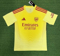 2025/26 Arsenal Goalkeeper Yellow Thailand Soccer Jersey AAA-705/416/320