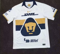 2025/26 Pumas UNAM Home White Thailand Soccer Jersey AAA-522/320/416