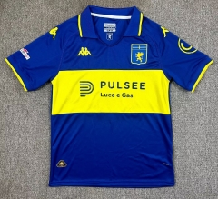 With Ads 2025/26 Genoa Yellow & Blue Thailand Soccer Jersey AAA-417