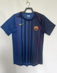 04/05 Retro Version Barcelona Away Blue Thailand Soccer Jerseys AAA-811/710