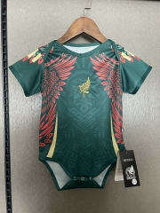 (Size 9/12) 2025/26 Special Version Mexico Green Baby Soccer Uniform-308