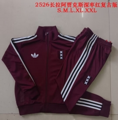2025/26 Retro Version  Ajax Red Thailand Soccer Jacket Uniform-815