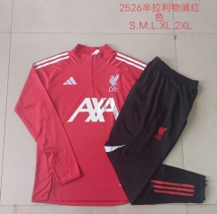 2025/26 Liverpool Red Thailand Tracksuit Uniform-815/411