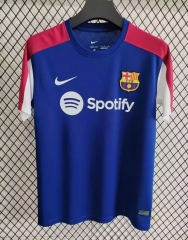 2025/26 Barcelona Blue Thailand Soccer Training Jerseys-23