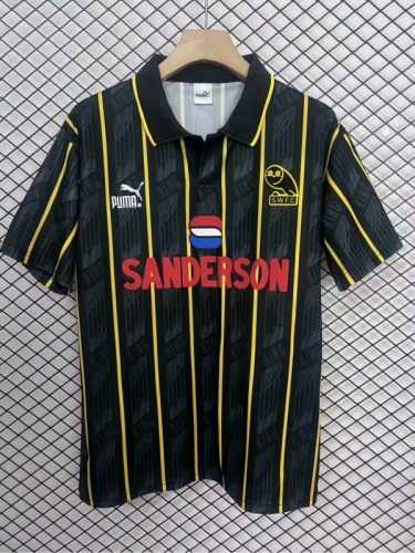 1993 Retro Version Sheffield 3nd Away Black Thailand Soccer Jersey AAA-95