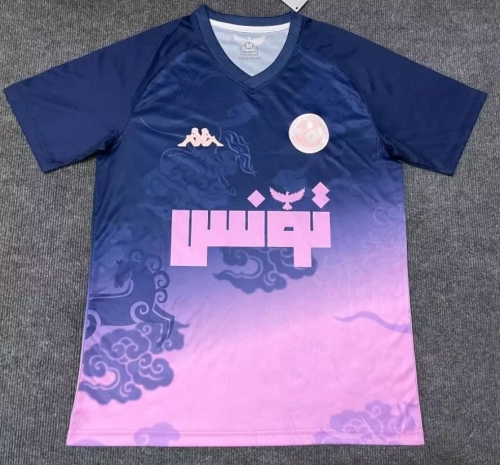 2025/26 Special Version Tunisia Purple & Blue Thailand Soccer Jersey AAA-312