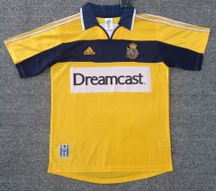 00/01 Retro Version Deportivo La Coruña 2nd Away Yellow Thailand Soccer Jersey AAA-301