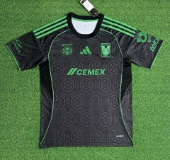 2025/26 Tigre UANL 2nd Away Black Thailand Soccer Jersey AAA-522/416/320