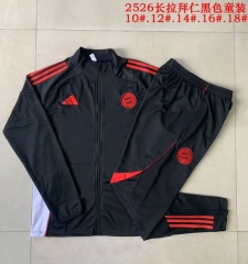 Kids 2025/26 Bayern Münche Black Kids/Youth Soccer Jacket Uniform-815