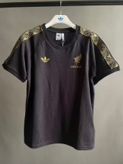 2025 Mexico Black Cotton T-shirts-703