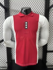 Player Commemorative Version 2025/26 Ajax Red LS Thailand Soccer Jersey AAA-XY
