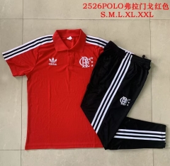 2025/26 Retro Flamengo Red Thailand Polo Uniform-815