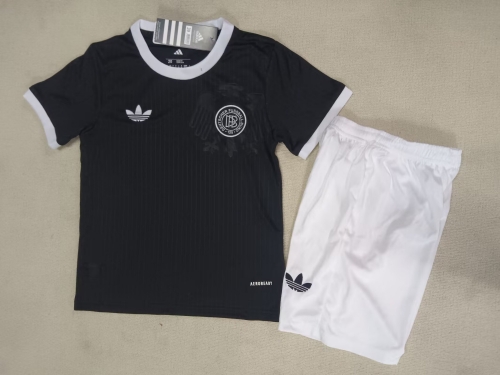 125th Commemorative Version 2025/26 Germany Black Kids/Youth Soccer Uniform-507