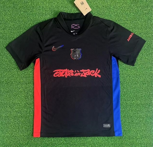 2024/25 Jointed Version Barcelona Away Black Thailand Soccer Jerseys AAA-416/320