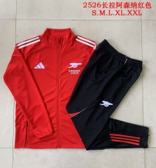2025/26 Arsenal Red Soccer Jacket Uniform-815
