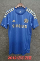 2012 Retro Version Chelsea Home Blue Thailand Soccer Jersey AAA-709