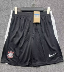 2025/26 Corinthians Home Black Thailand Soccer Shorts-315