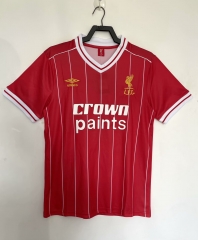 81/84 Retro Version Liverpool Home Red Thailand Soccer Jersey AAA-811
