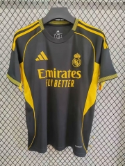 Special Version 2025/26 Real Madrid Black Thailand Soccer Jersey AAA-23