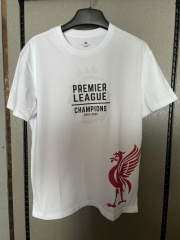 2025/26 Liverpool White Soccer Cotton T-Shirts-308