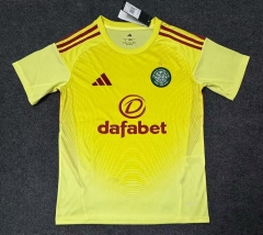 2025/26 Celtic 2nd Away Yellow Thailand Soccer Jersey AAA-705/23