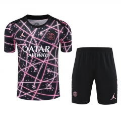 2025/26 Paris SG Black & Pink Thailand Soccer Training Uniform-418