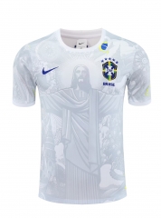 2025/26 Brazil White Thailand Soccer Training Jerseys-418