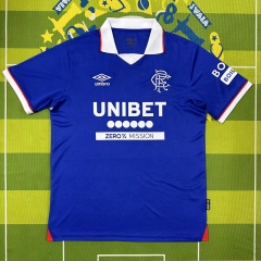 2025/26 Rangers Home Blue Thailand Soccer Jersey AAA-416/522/320