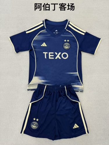 2025/26 Aberdeen Away Royal Blue Soccer Uniform-208
