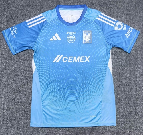 2025/26 Tigre UANL Blue Thailand Soccer Training Jerseys-912
