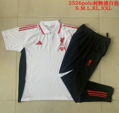 2025/26 Liverpool White Polo Uniform-815