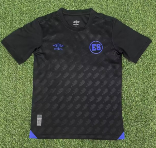 2025/26 El Salvador 2nd Away Black Thailand Soccer Jersey AAA-95/416/47