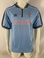 99/00 Retro Version RC Celta de Vigo Home Blue Thailand Soccer Jersey AAA-301/503/811