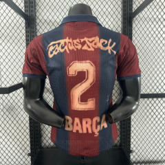 Player Special Version 2025/26 Barcelona Red & Blue Thailand Soccer Jerseys AAA-710/XY/MY
