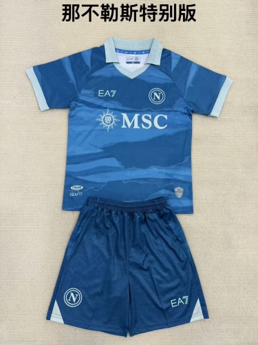 2025-26 Special Version Napoli Blue Thailand Soccer Uniform-208/315