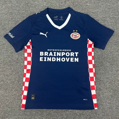 2025/26 PSV Eindhoven Away Black Soccer Jersey AAA-1040/416/47