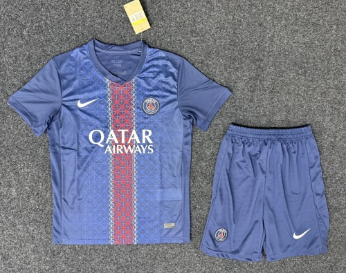 2025/26 Paris SG Home Royal Blue Soccer Uniform-36/315