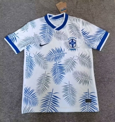 2025/26 Brazil Blue & White Thailand Soccer Jersey AAA-23/510