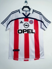 00-01 Retro Version Bayern München Away Red & White Thailand Soccer Jersey AAA-503/811