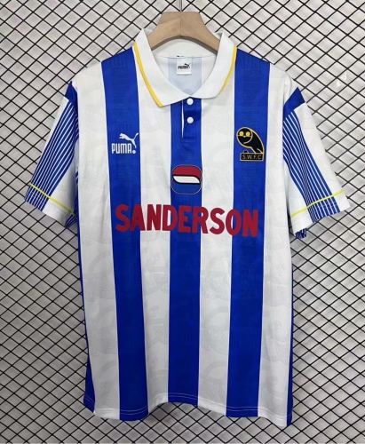 94/95 Retro Version Sheffield Home Blue & White Thailand Soccer Jersey AAA-95