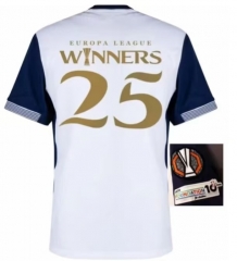 With Patch (#25 winners) 2024/25 Tottenham Hotspur Home Black & White Soccer Jersey AAA-705/416/320