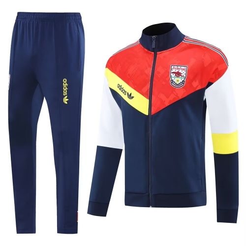 2025/26 Retro Arsenal Red & Blue Soccer Jacket Uniform-LH