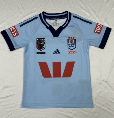 Kids 2025 Lan Holden Blue Thailand Rugby Shirts-805