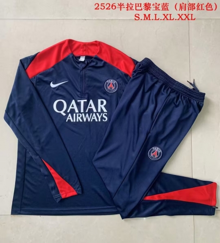 2025/26 Paris SG Royal Blue Thailand Soccer Uniform-815