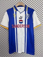1997 Retro Version Sheffield Home Blue & White Thailand Soccer Jersey AAA-95